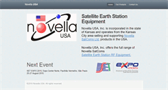 Desktop Screenshot of novellausa.com